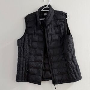 32 Degrees Women's Quilted Black Vest